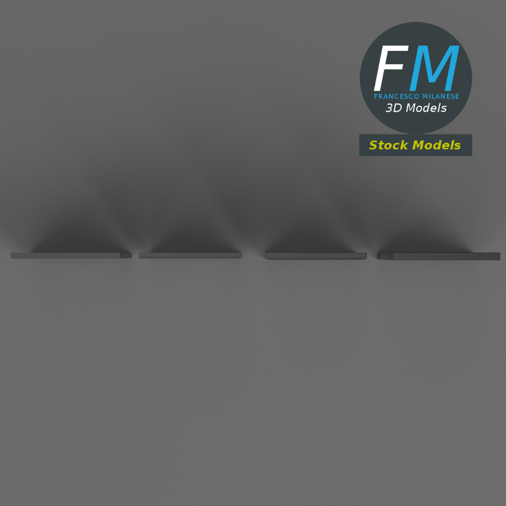 3D-Modell - Fotorahmen-Set - 06
