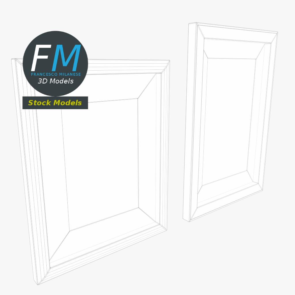 3D-Modell - Fotorahmen-Set - 08