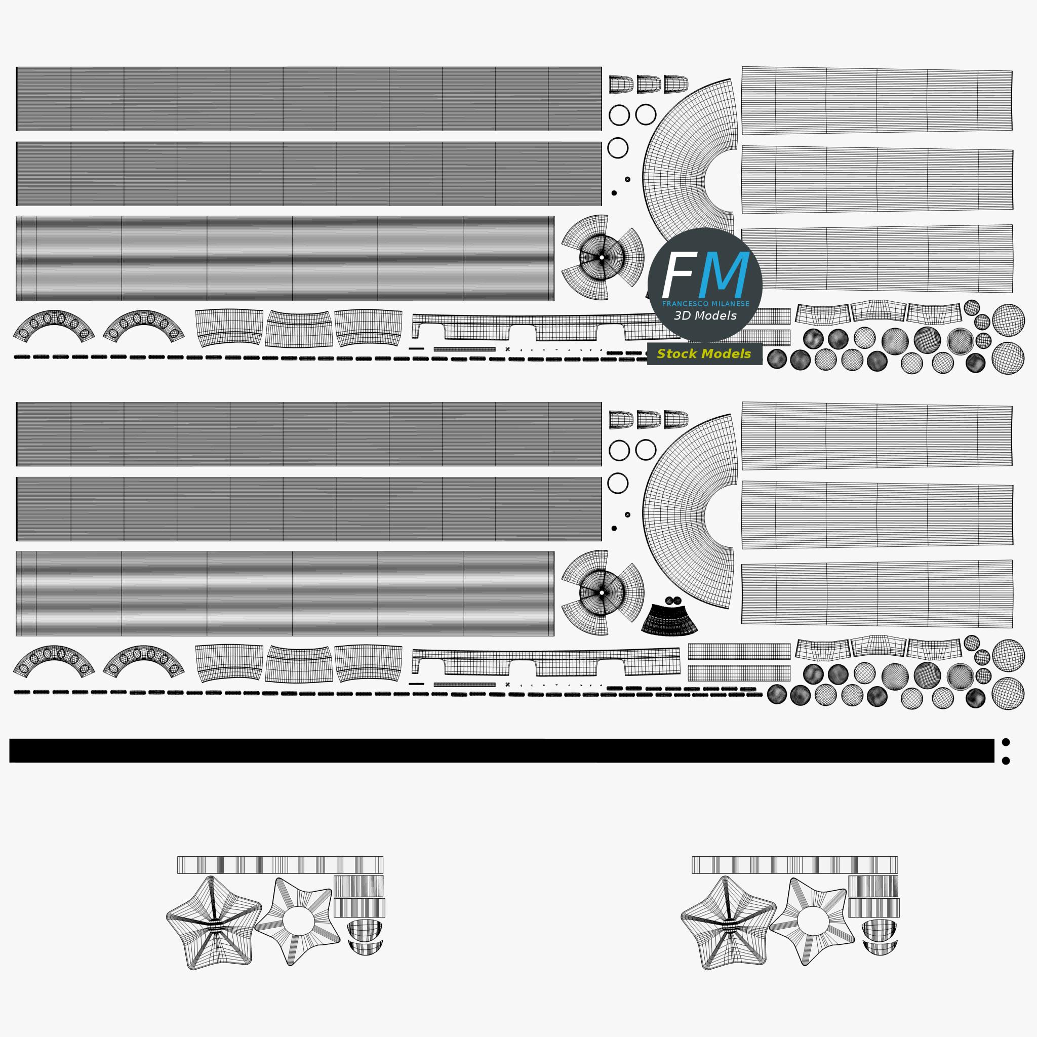 3D-Modell - Fotohintergrund-Stativ - 12 3D-Modell - Fotohintergrund-Stativ - 12