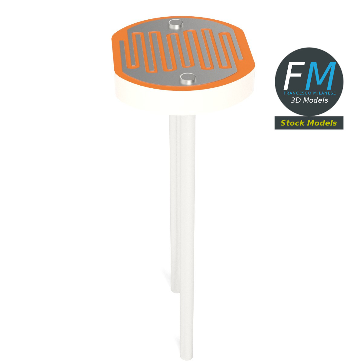 3D-Modell - Fotowiderstand - 02