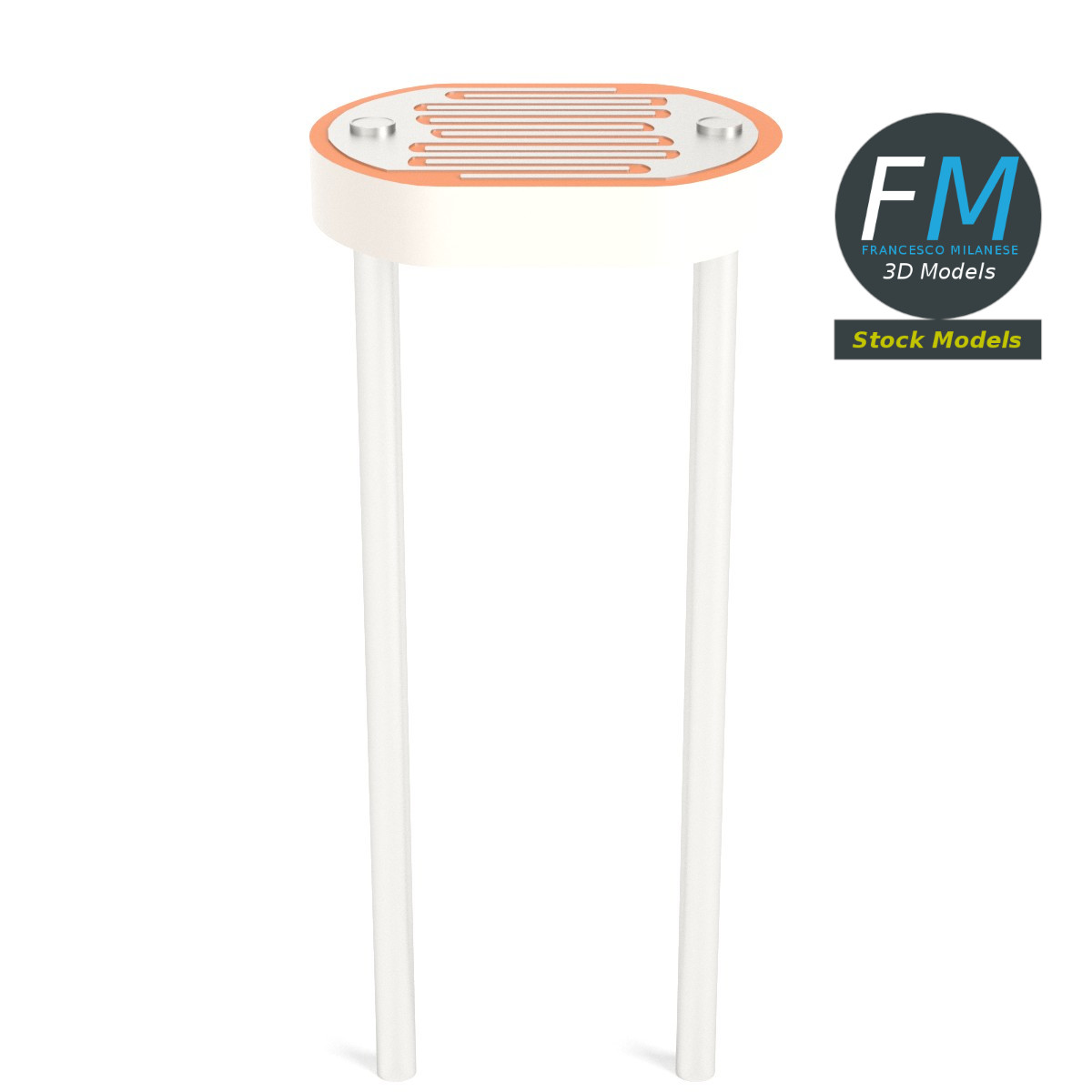 3D-Modell - Fotowiderstand - 03
