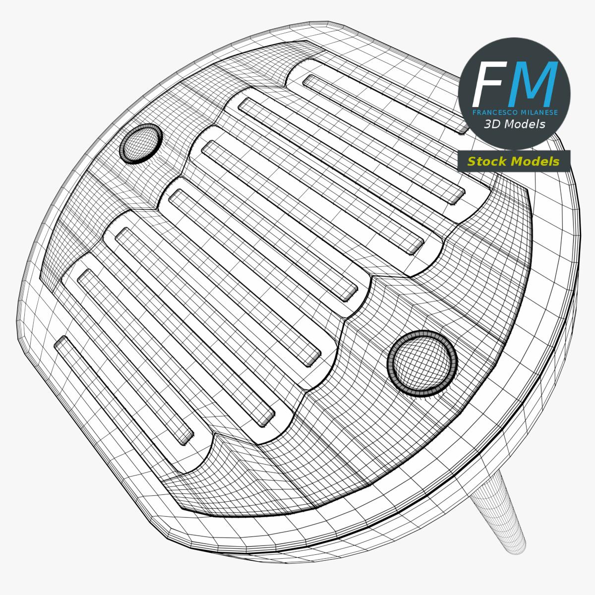 3D-Modell - Fotowiderstand - 08