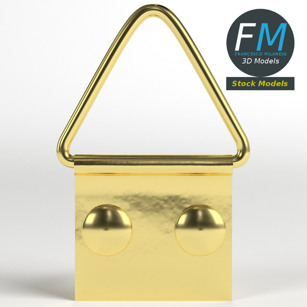 3D-Modell - Bilderrahmen-Aufhänger-Set - 03