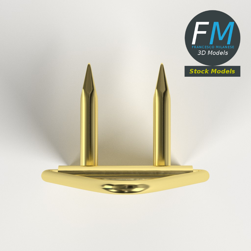 3D-Modell - Bilderrahmen-Aufhänger-Set - 06