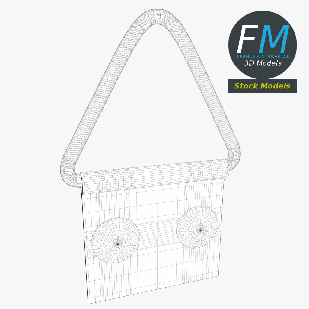 3D-Modell - Bilderrahmen-Aufhänger-Set - 07