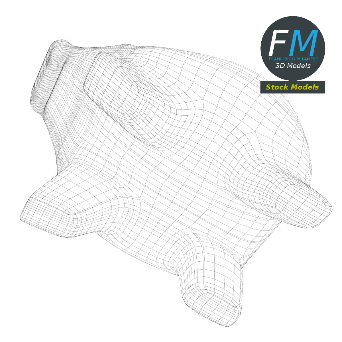3D-Modell - Sparschwein - 08
