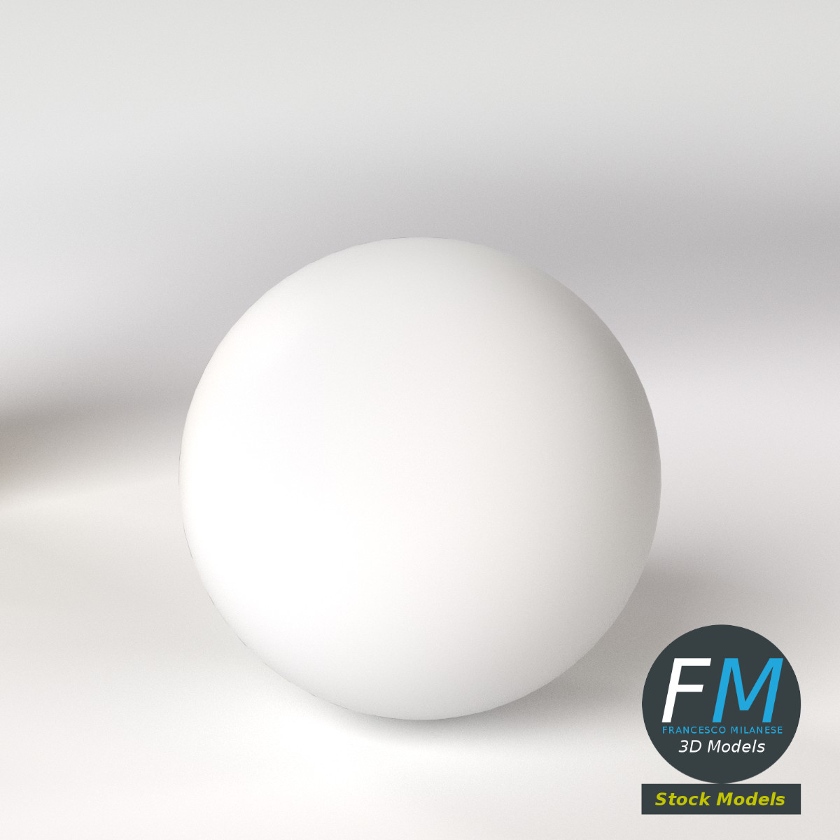 3D-Modell - Tischtennisschläger-Set - 05
