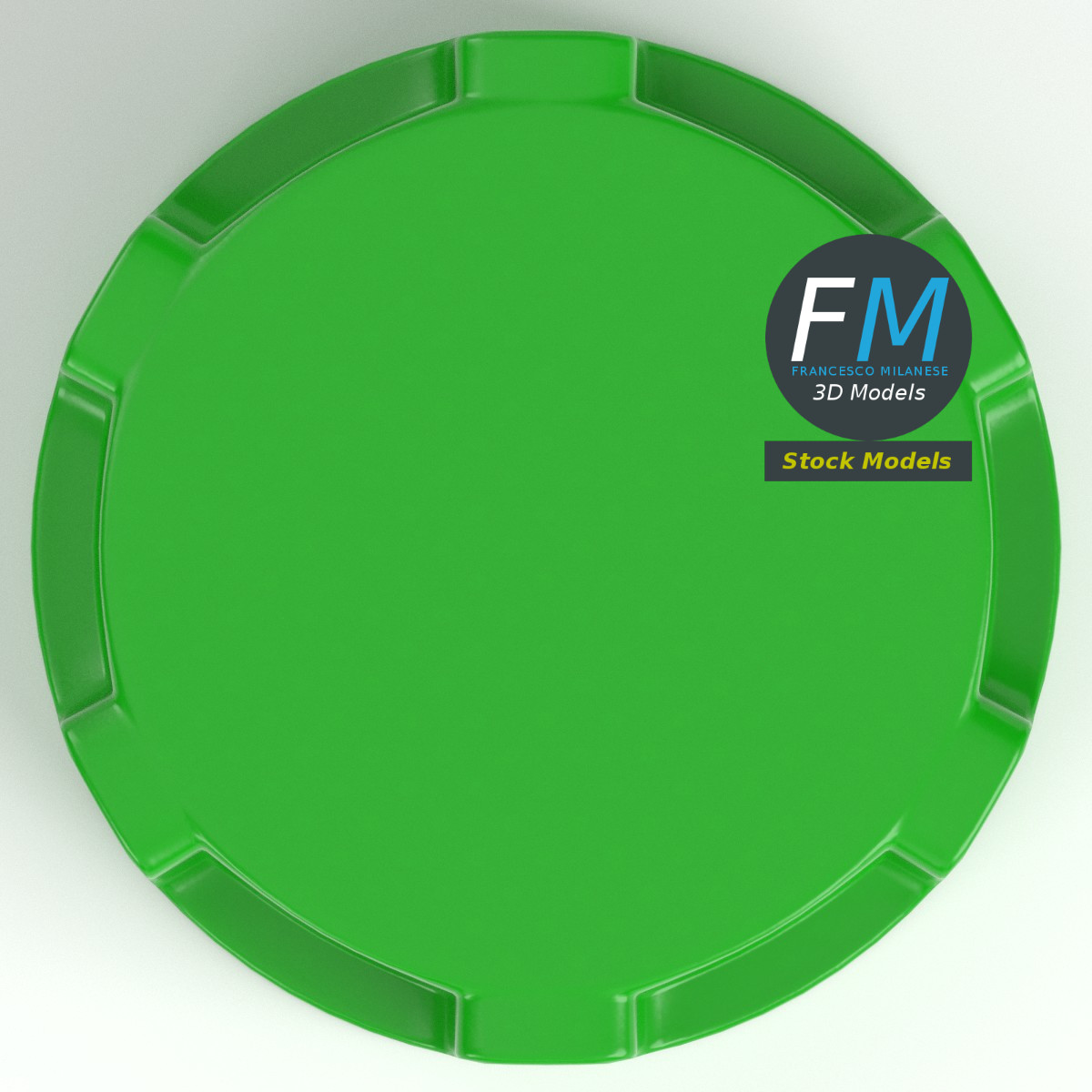 3D-Modell - Kunststoffkappe für Schlauch - 06