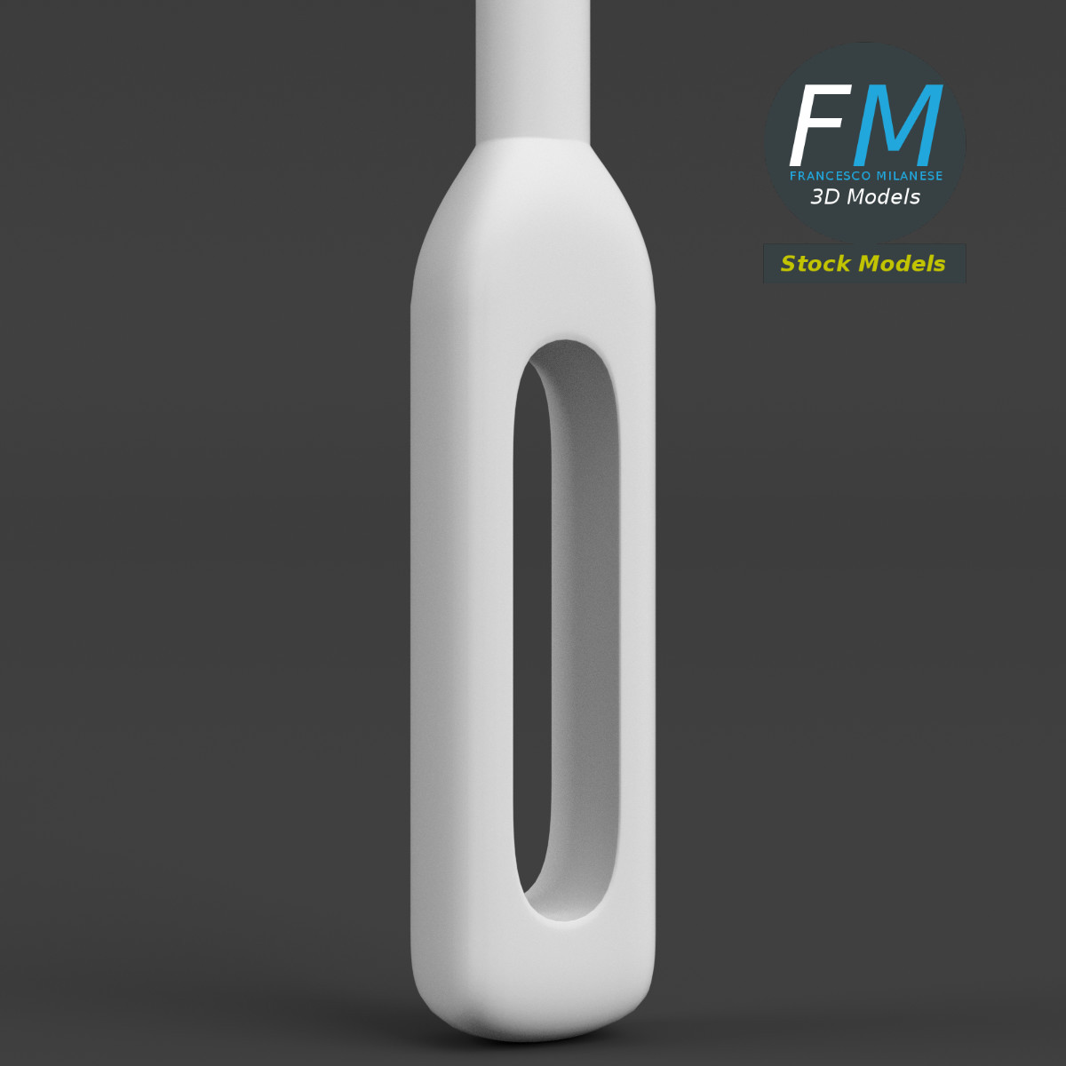 3D-Modell - Honiglöffel aus Kunststoff - 04