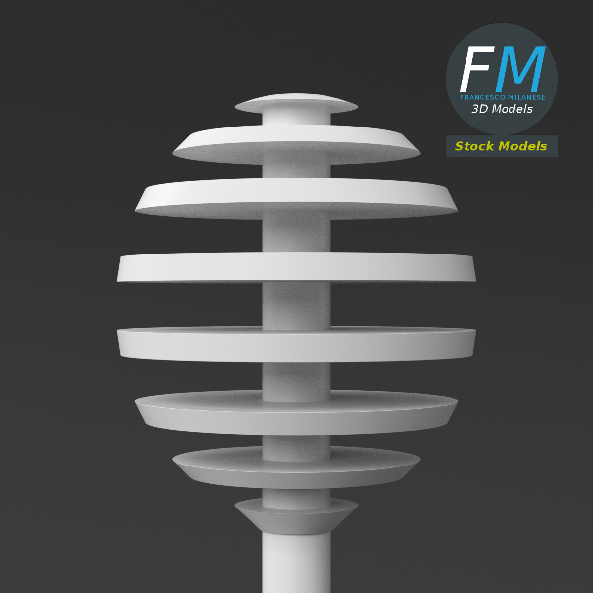 3D-Modell - Honiglöffel aus Kunststoff - 05