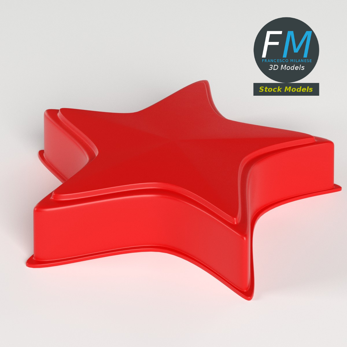 3D-Modell - Kunststoff-Stern als Strandspielzeug - 02