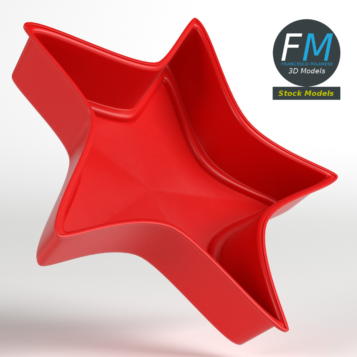 3D-Modell - Kunststoff-Stern als Strandspielzeug - 03