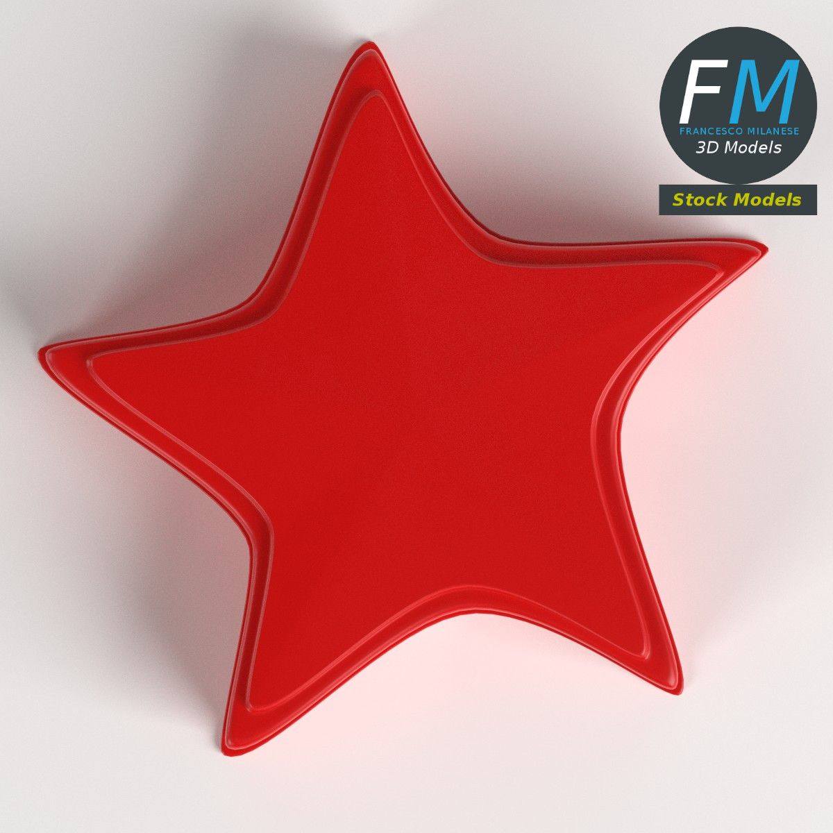 3D-Modell - Kunststoff-Stern als Strandspielzeug - 06