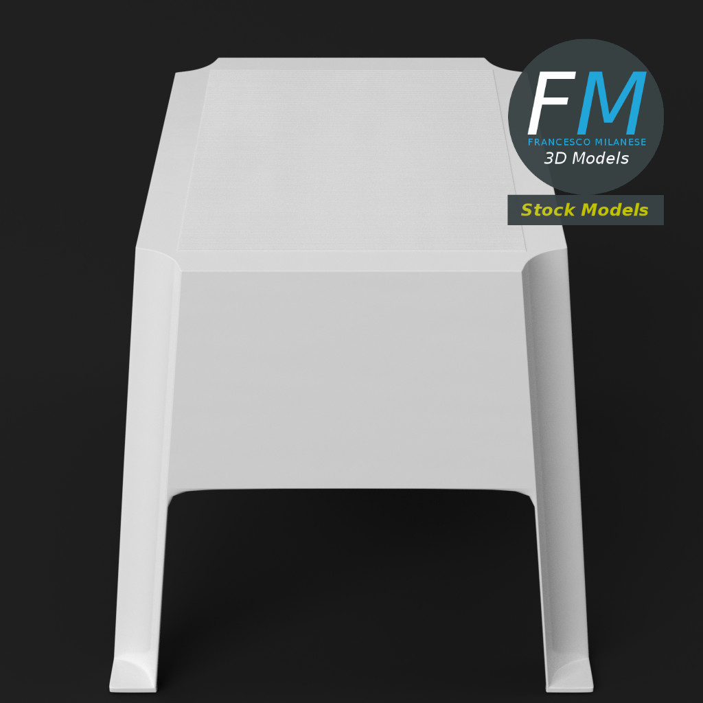 3D-Modell - Kunststoffhocker - 05