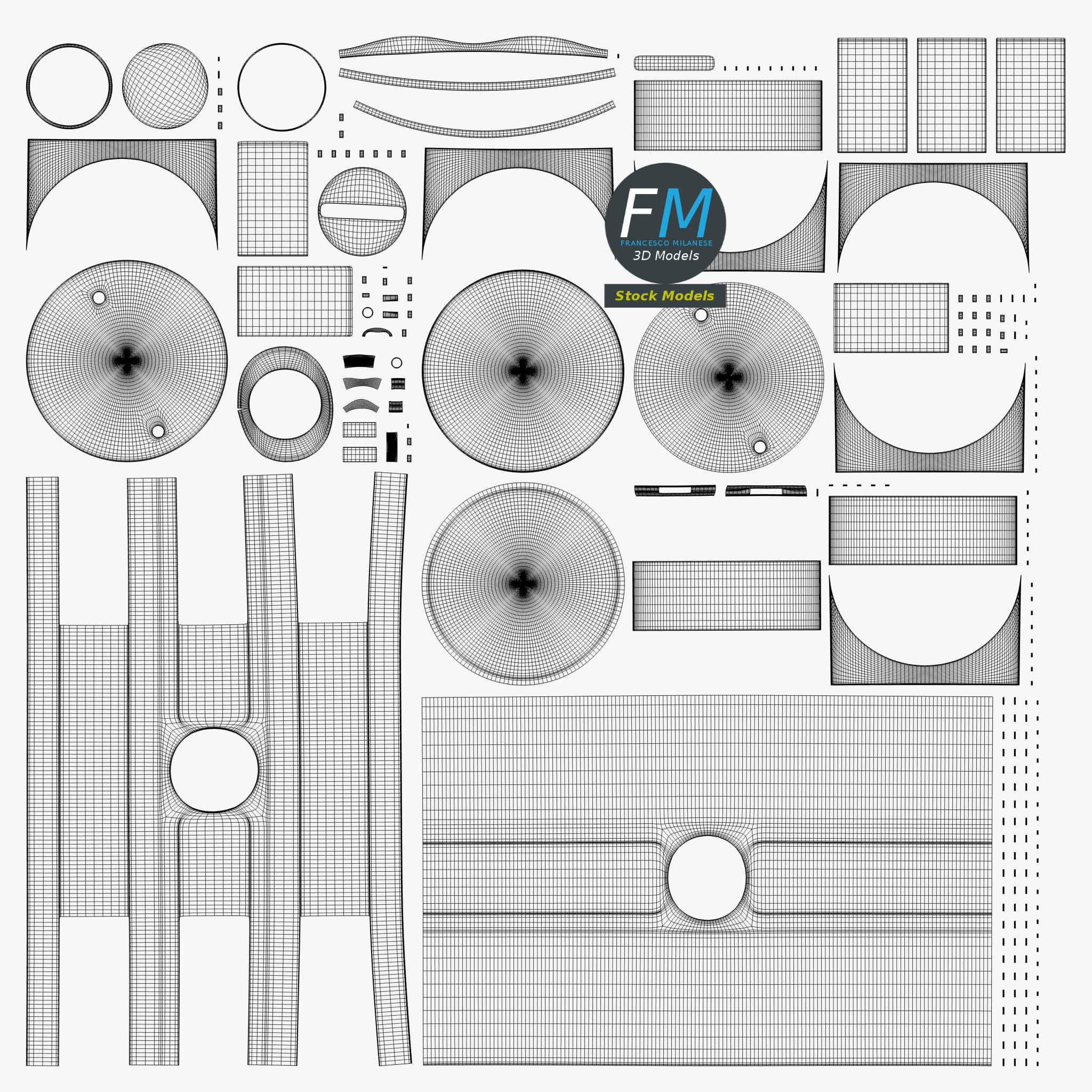 3D-Modell - Kunststoff-Wasserspeichertank - 11 3D-Modell - Kunststoff-Wasserspeichertank - 11