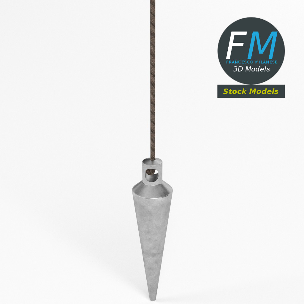3D-Modell - Senklot - 02