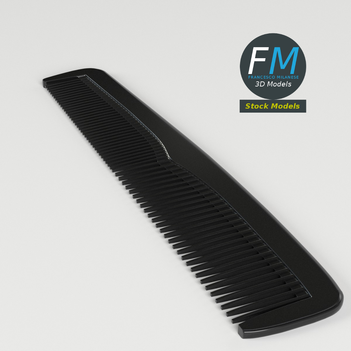 3D-Modell - Taschenkamm - 02