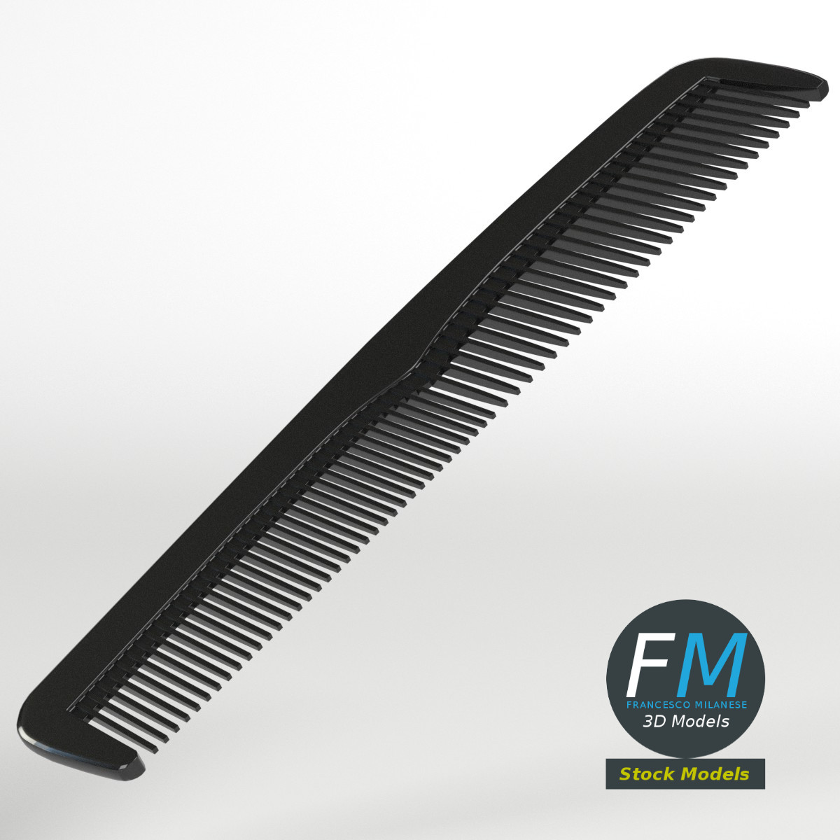 3D-Modell - Taschenkamm - 03