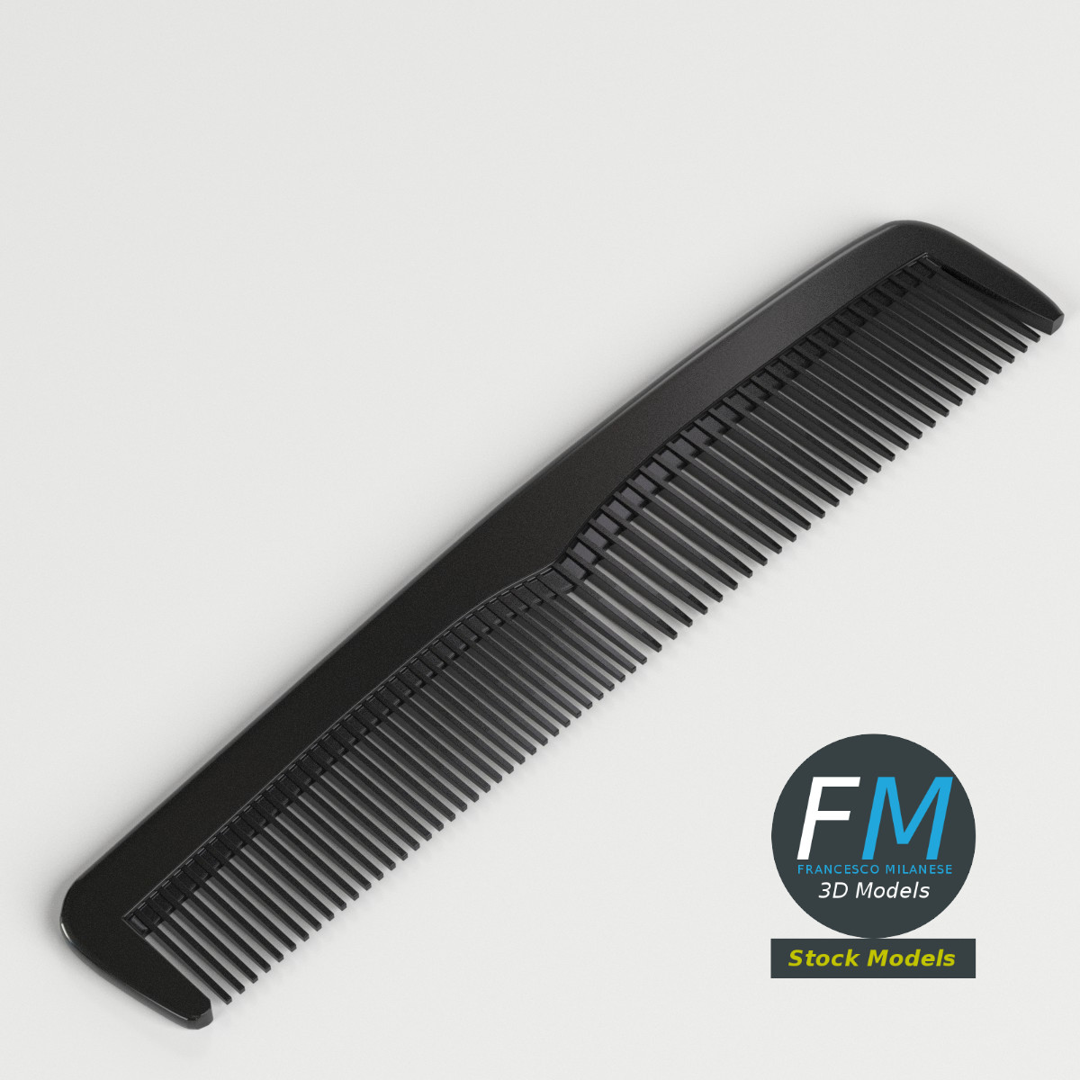 3D-Modell - Taschenkamm - 06