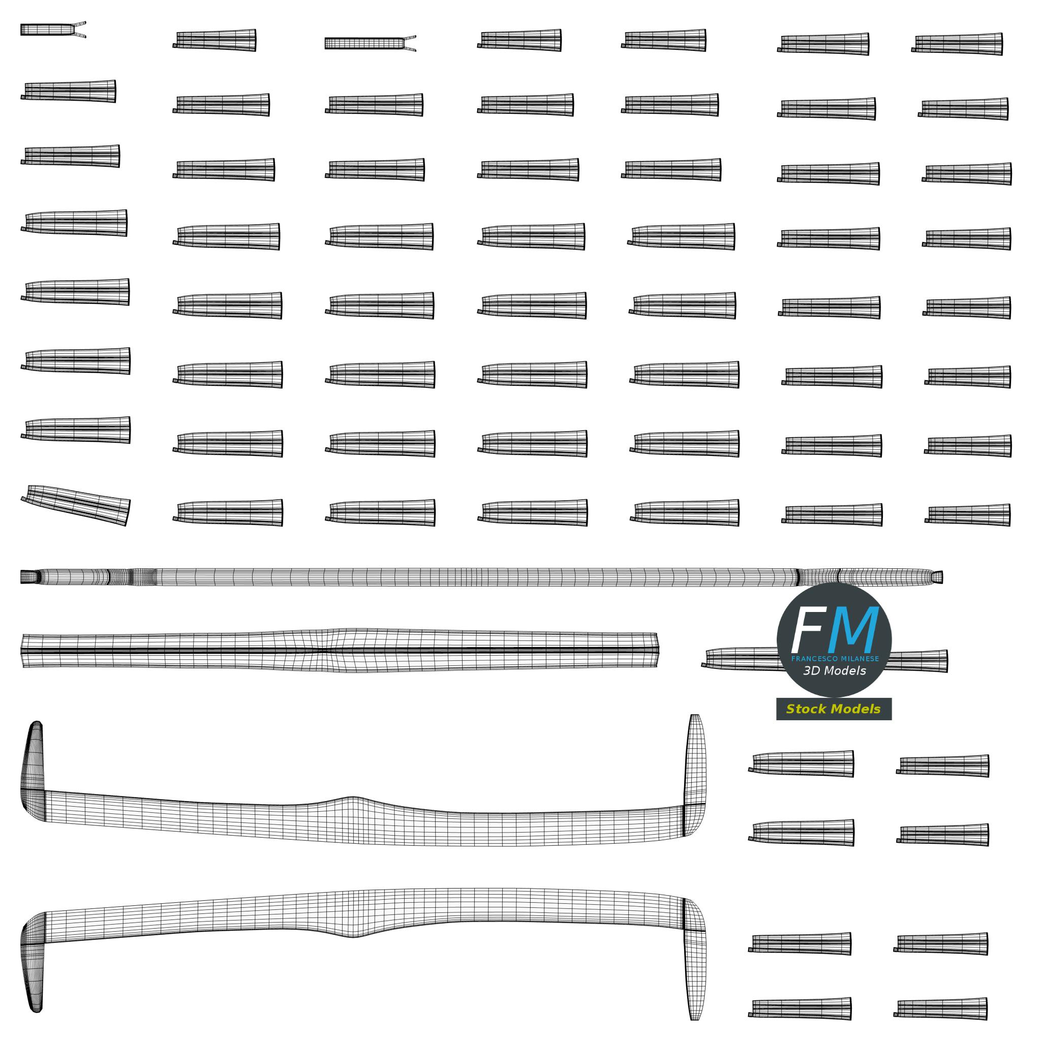 3D-Modell - Taschenkamm - 11 3D-Modell - Taschenkamm - 11