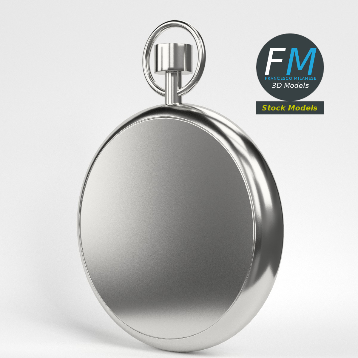 3D-Modell - Taschenuhr - 04