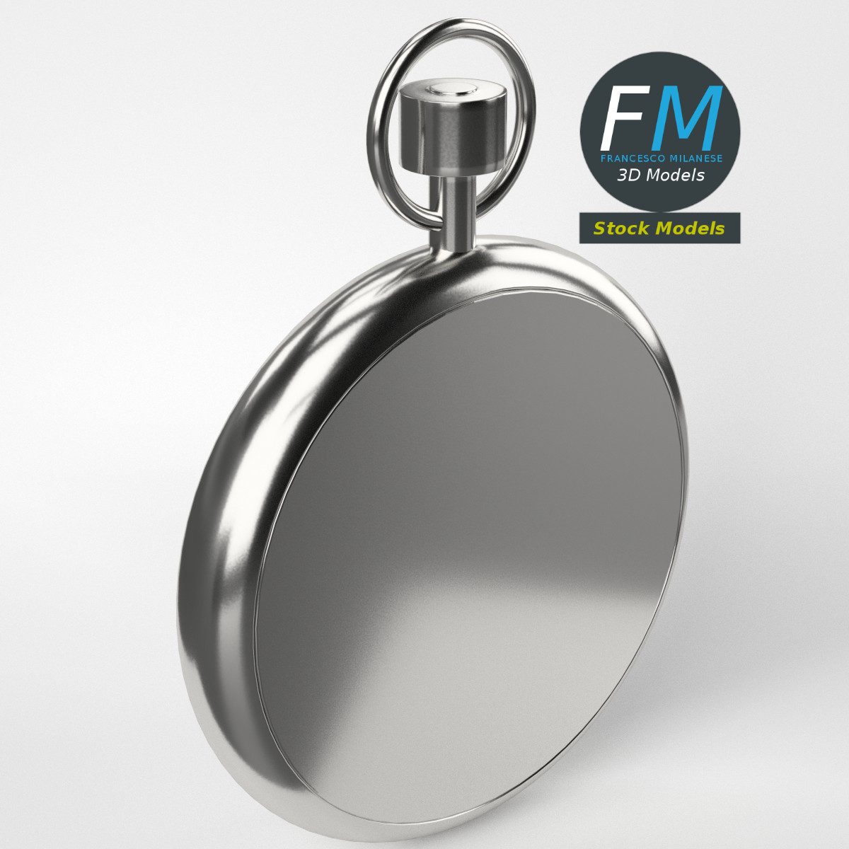 3D-Modell - Taschenuhr - 05
