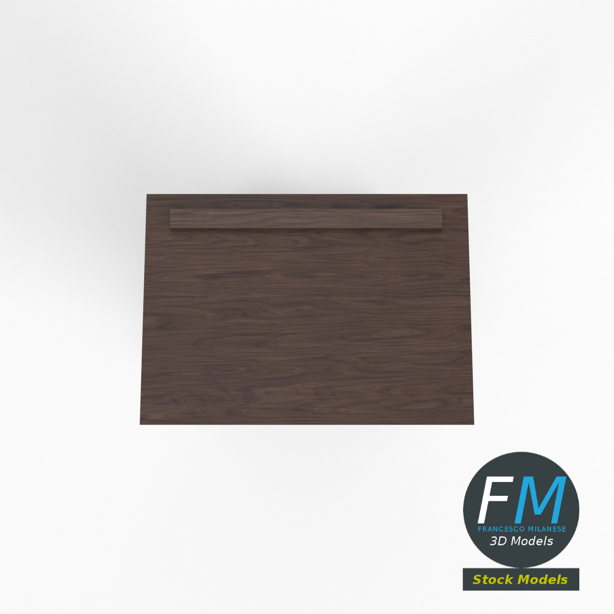 3D-Modell - Rednerpult aus Holz - 06