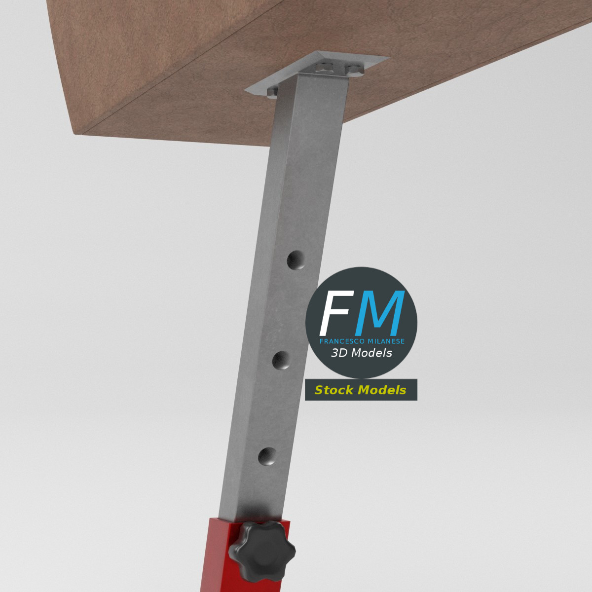 3D-Modell - Pauschenpferd - 05