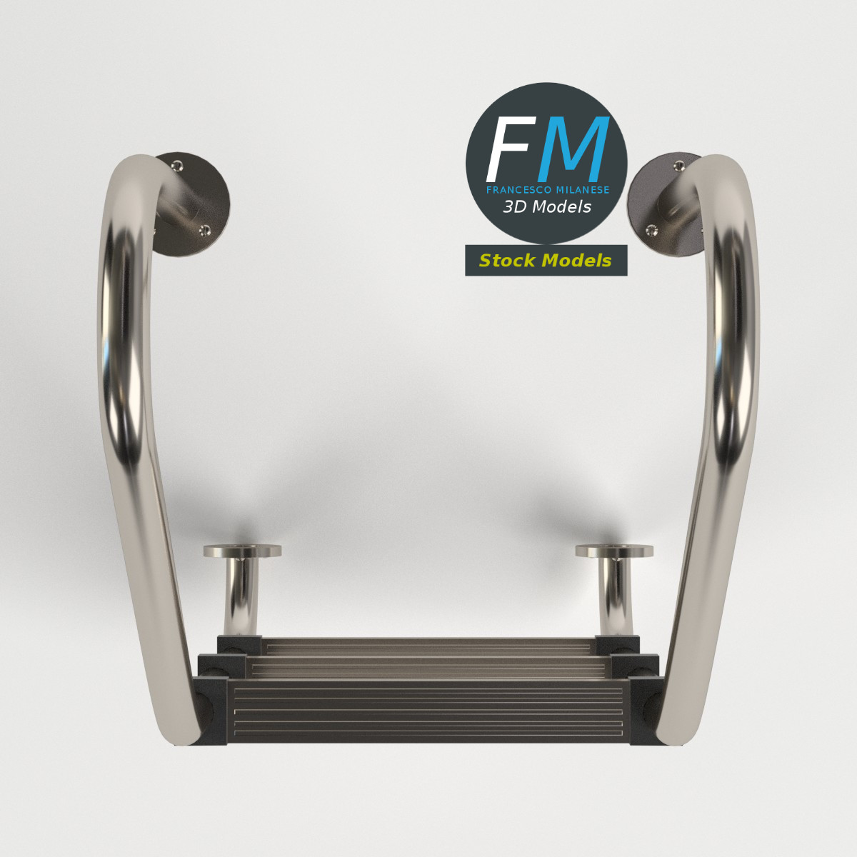3D-Modell - Schwimmbadleiter - 06
