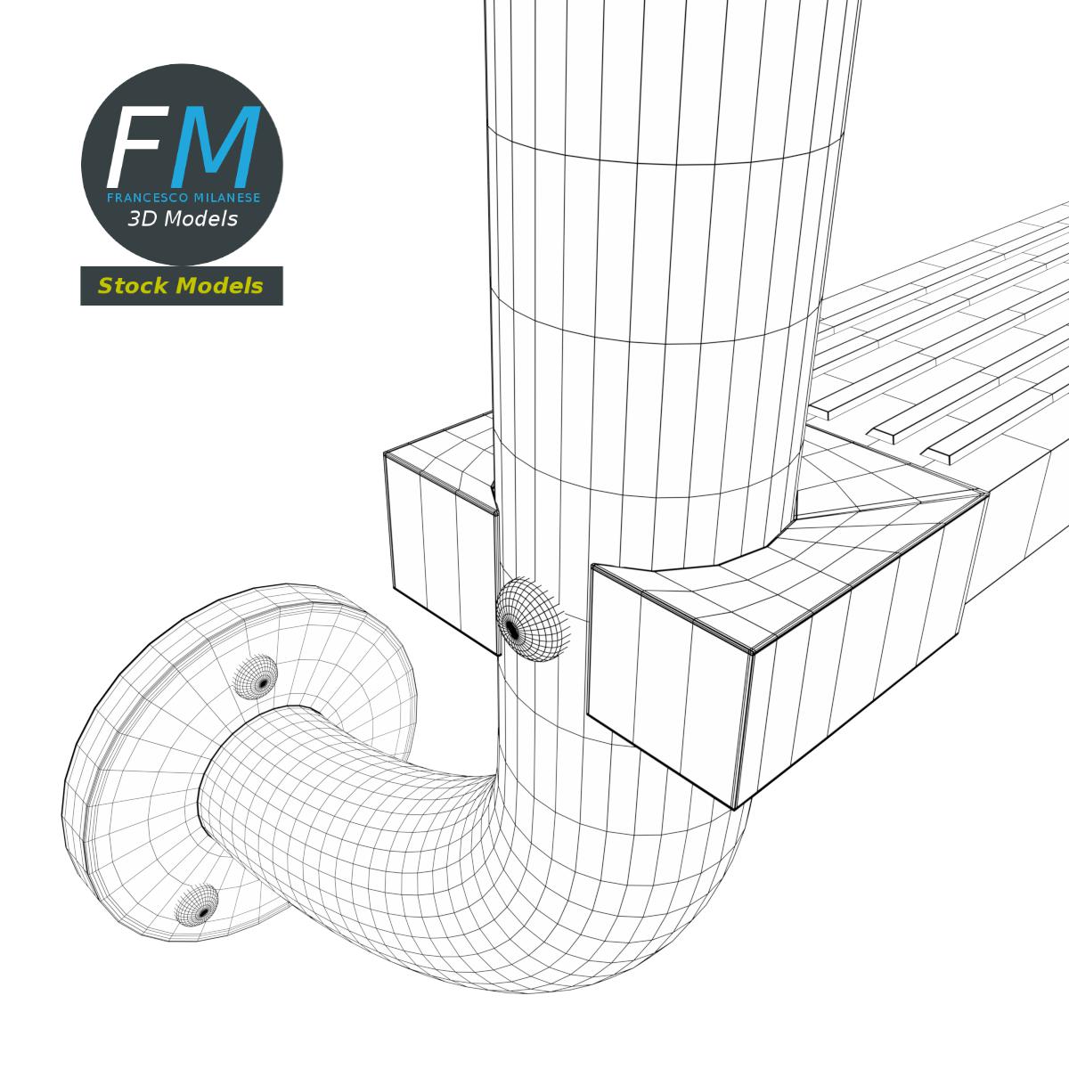 3D-Modell - Schwimmbadleiter - 08