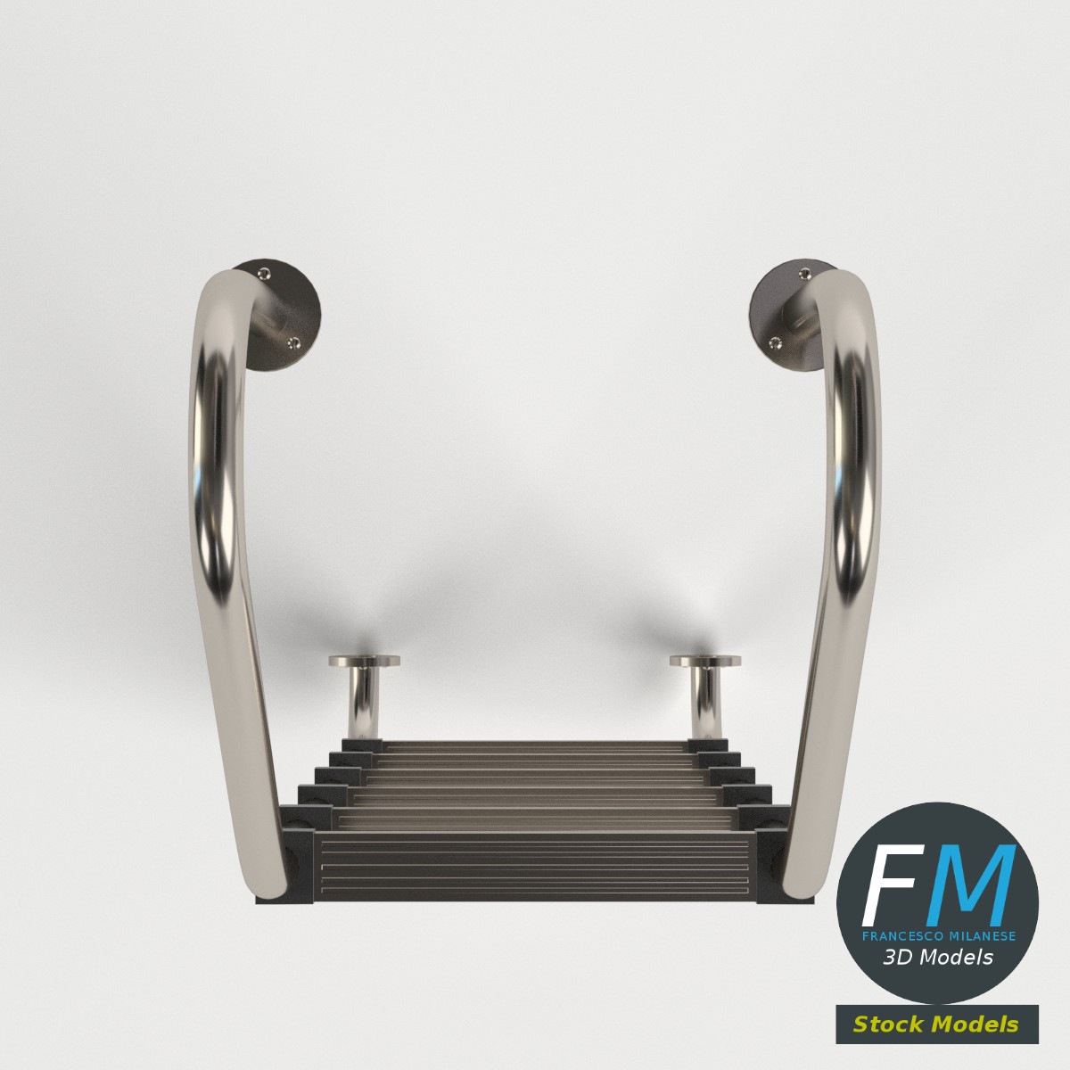 3D-Modell - Schwimmbadleiter - 06