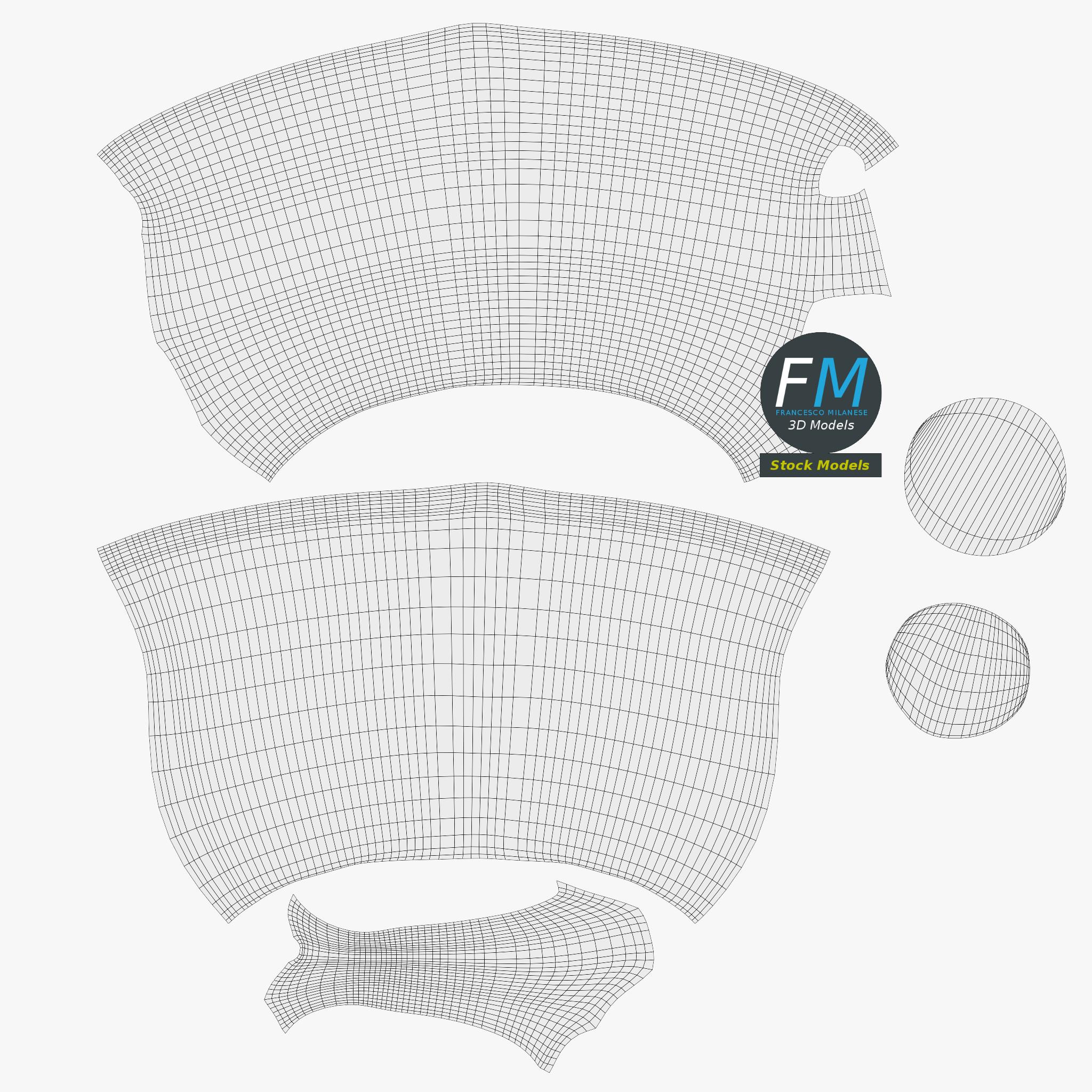 3D-Modell - Porzellankrug - 11 3D-Modell - Porzellankrug - 11