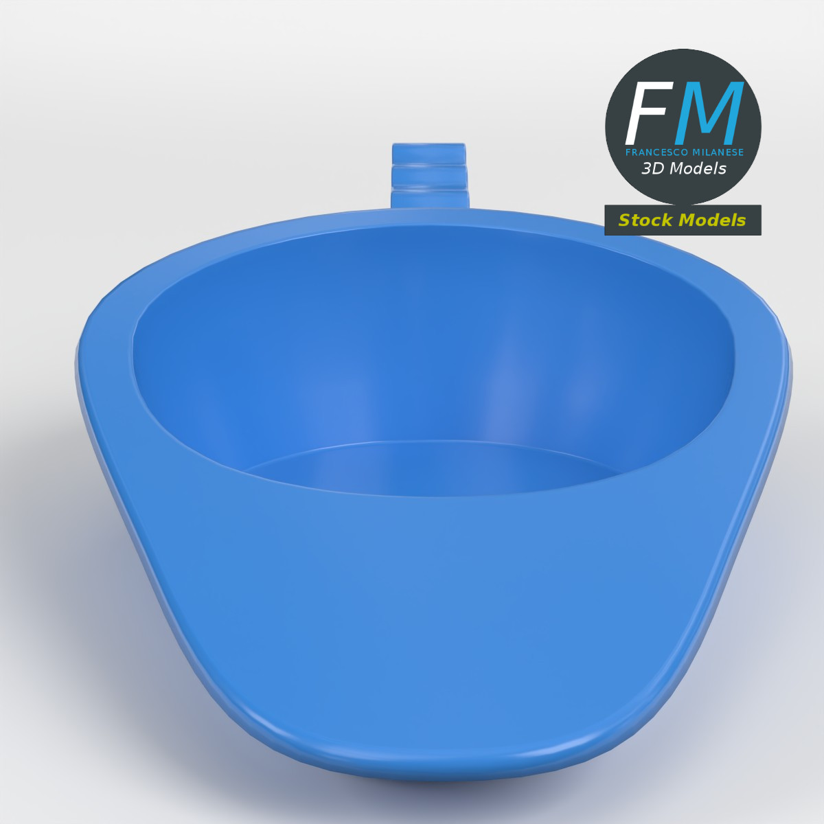 3D-Modell - Tragbare Urin-Bettpfanne - 04
