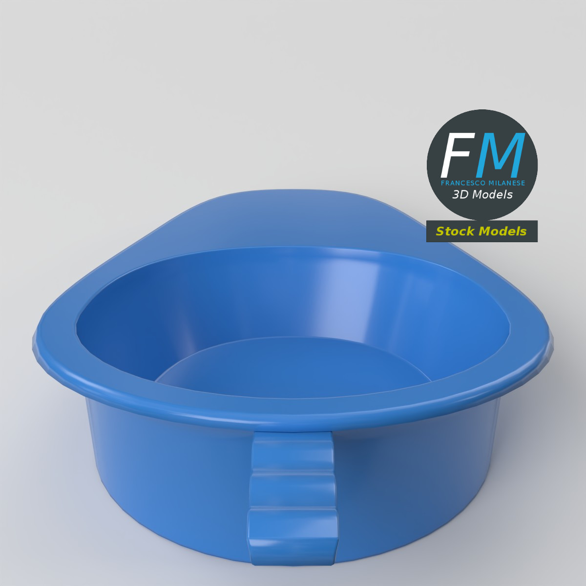 3D-Modell - Tragbare Urin-Bettpfanne - 05