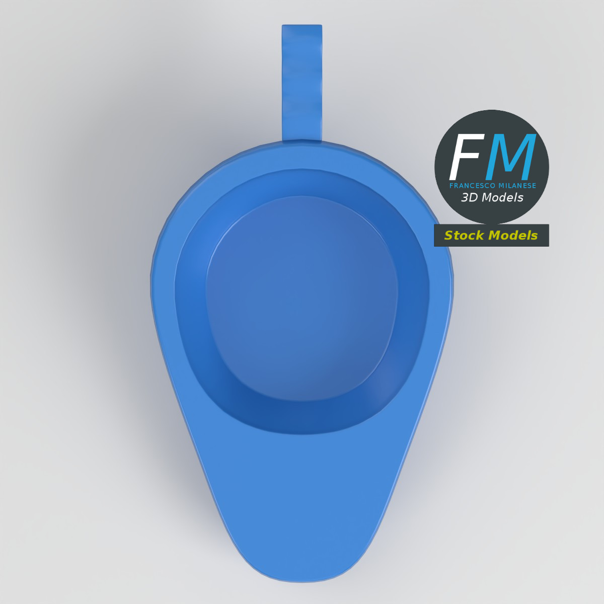3D-Modell - Tragbare Urin-Bettpfanne - 06