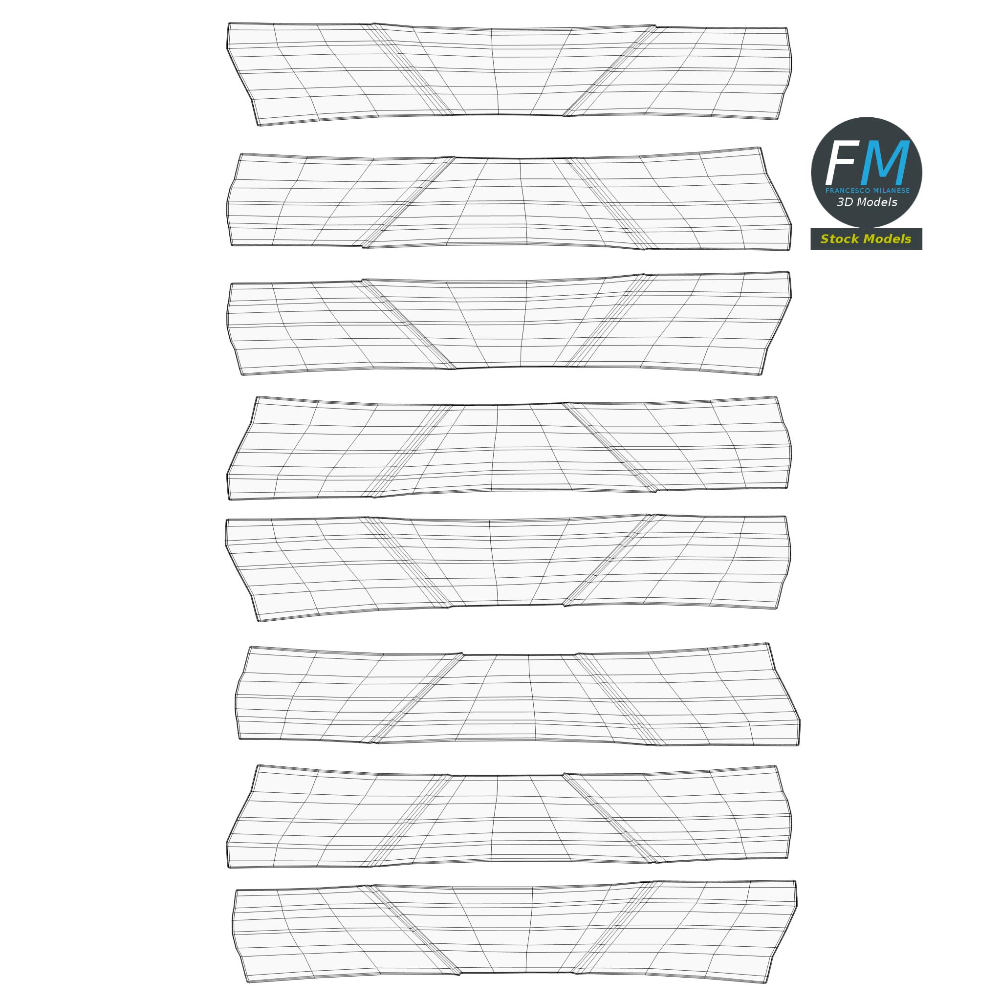 3D-Modell - Poster-Mockup mit Klebeband - 12 3D-Modell - Poster-Mockup mit Klebeband - 12
