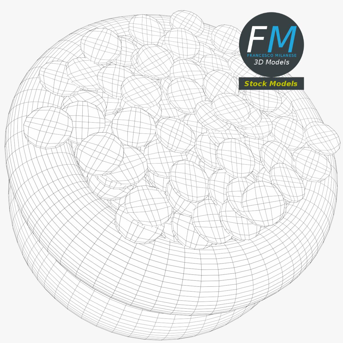 3D-Modell - Goldtopf - 08