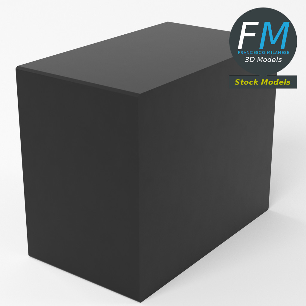 3D-Modell - Stromeingangsbuchse - 05