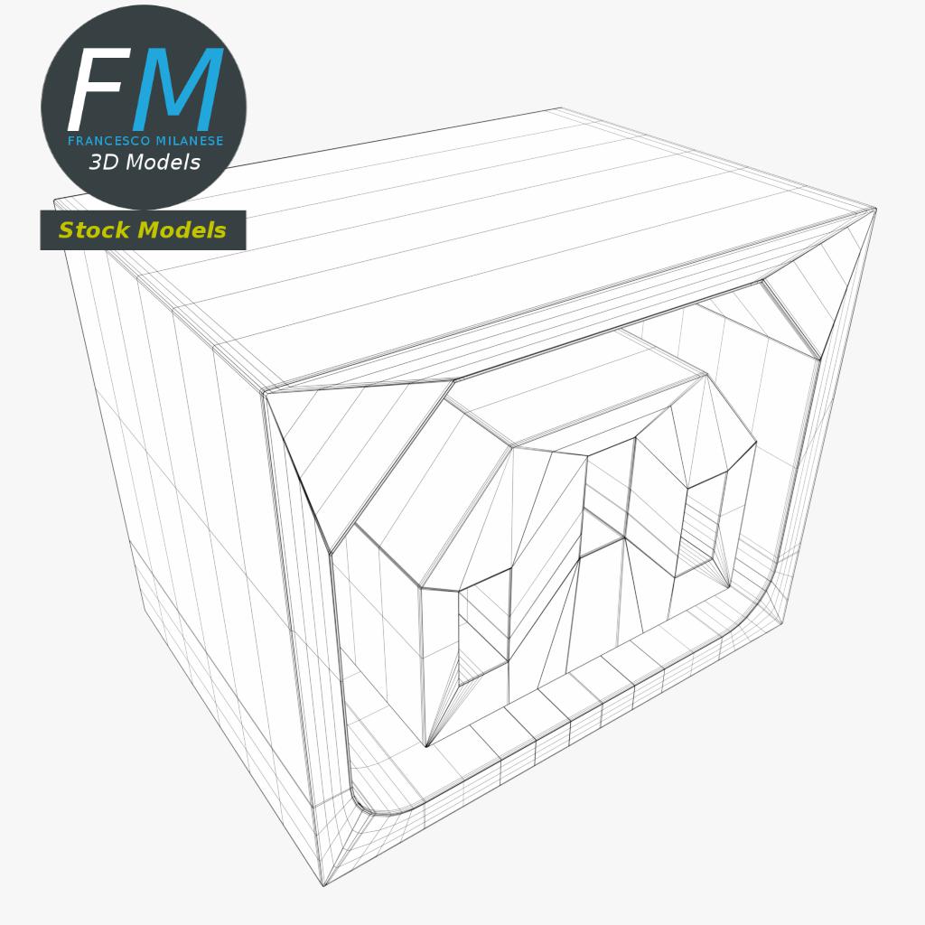 3D-Modell - Steckdose - 07