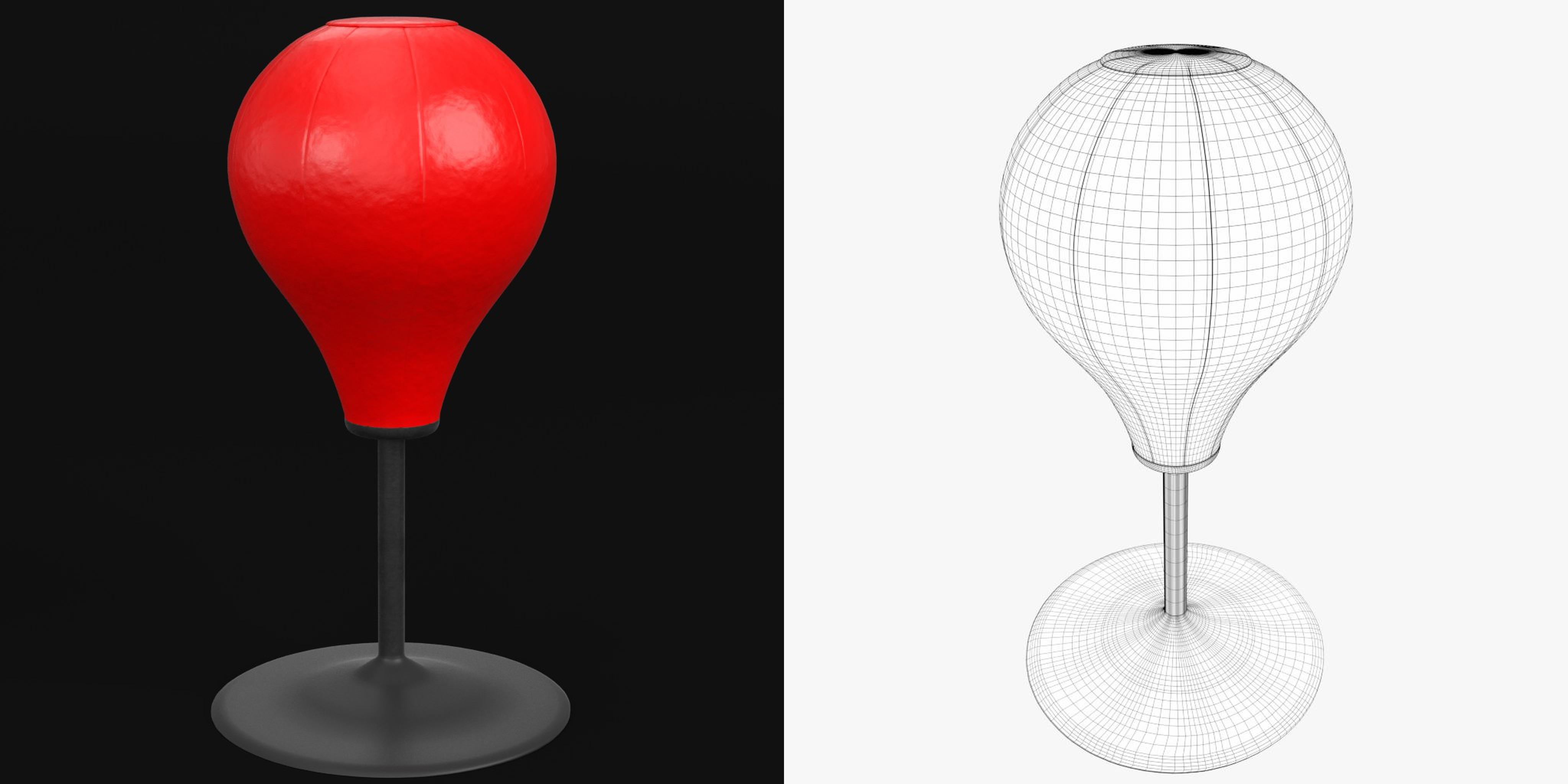 3D-Modell - Desktop-Boxball