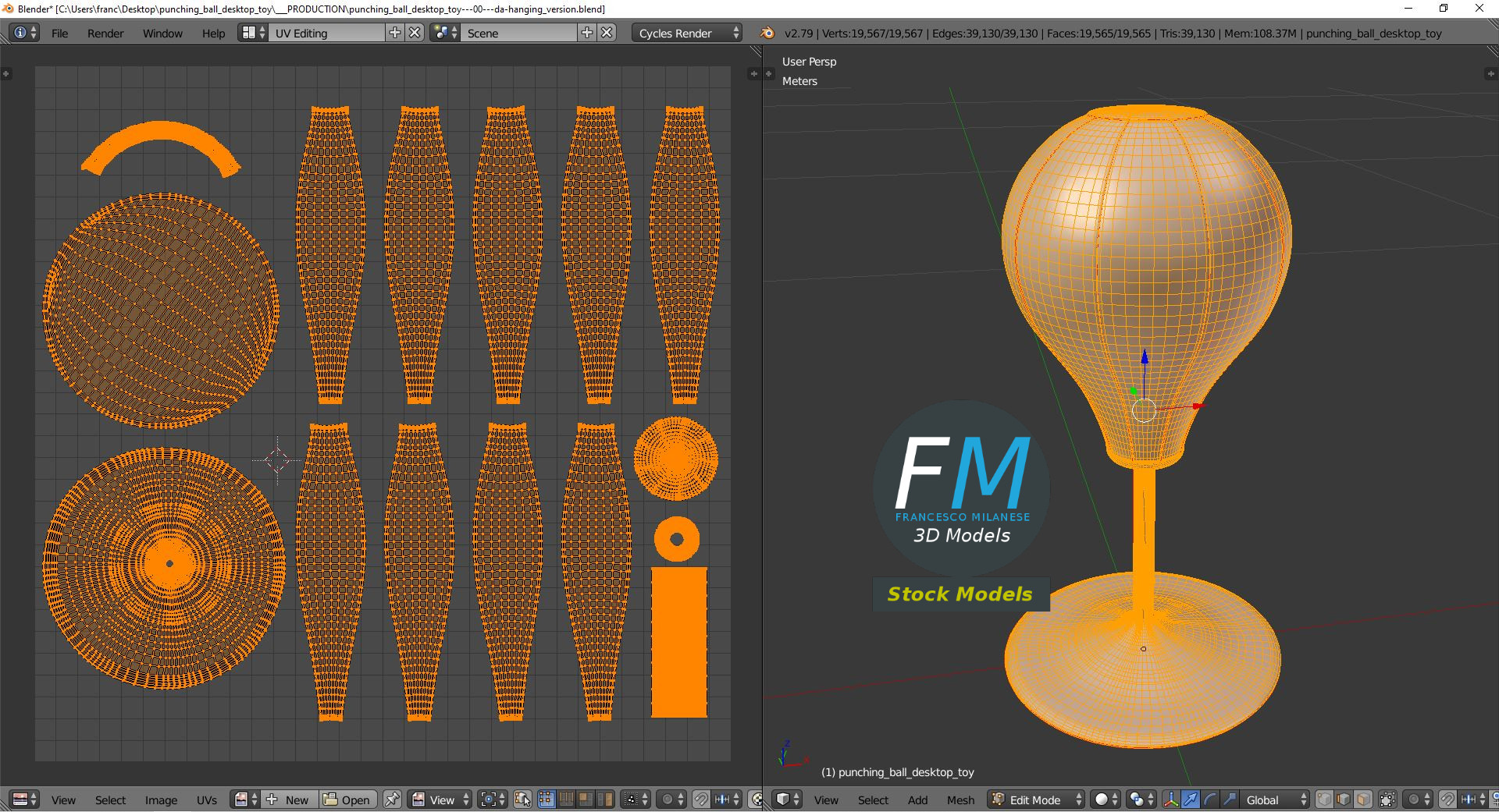 3D-Modell - Desktop-Boxball - 10