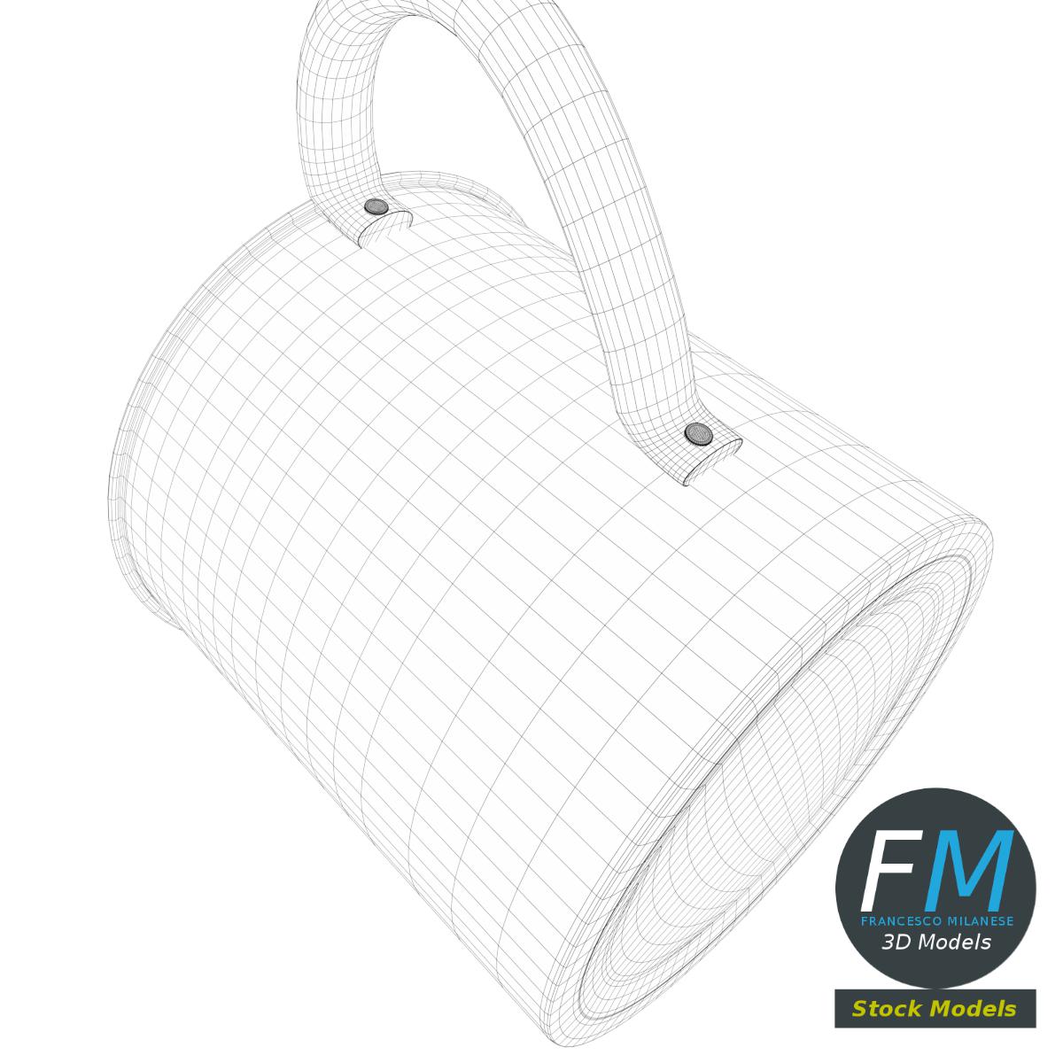 3D-Modell - Trinkbecher aus Reinem Kupfer - 08