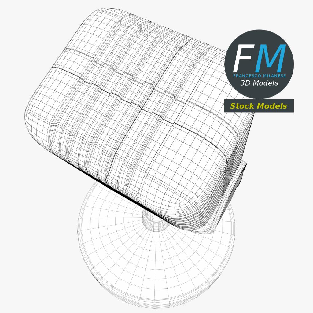 3D модель - Винтажный Радиомикрофон - 08