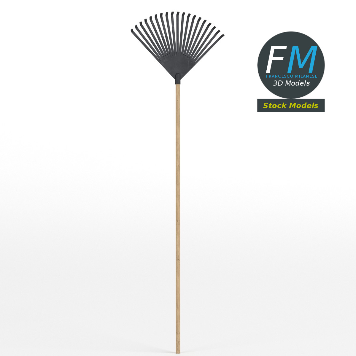3D-Modell - Garten-Laubrechen - 01