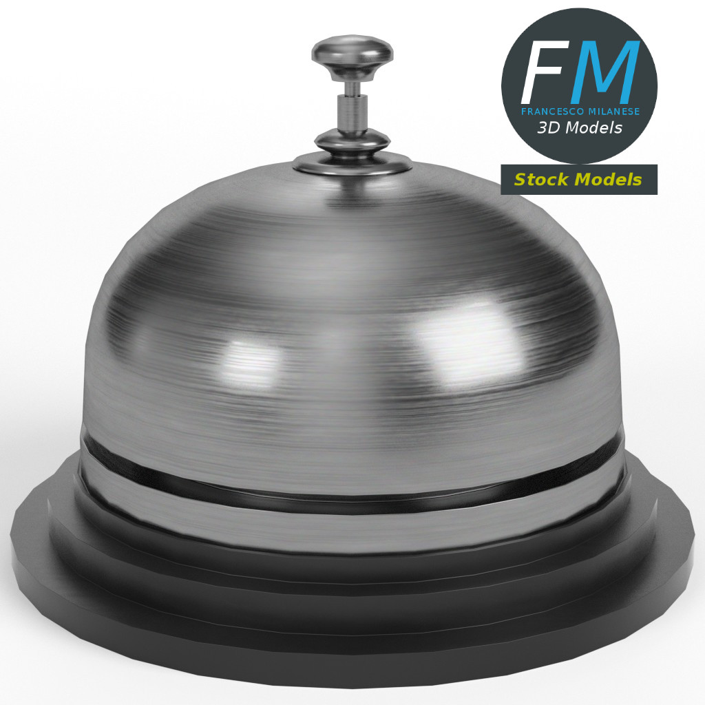 3D-Modell - Rezeptionsklingel - 01