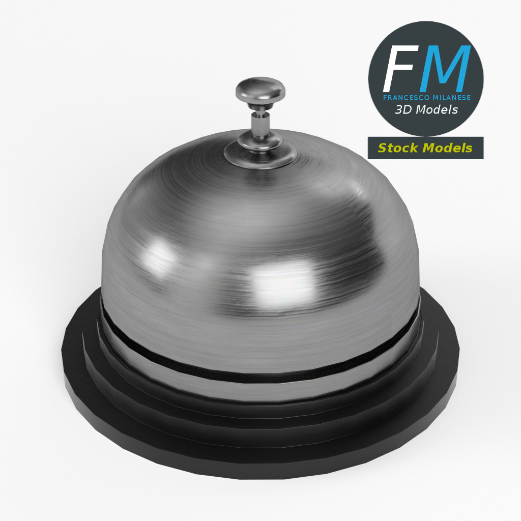3D-Modell - Rezeptionsklingel - 02
