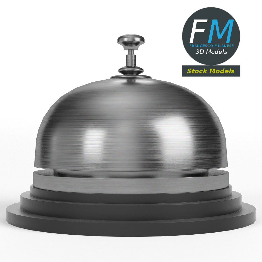 3D-Modell - Rezeptionsklingel - 03