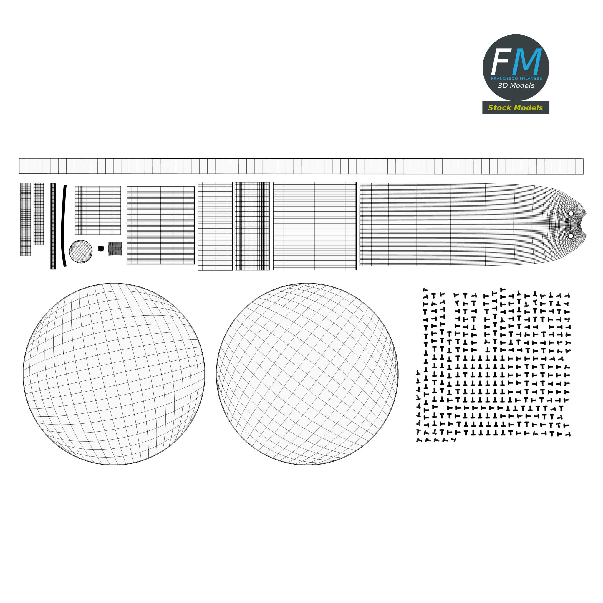 3D-Modell - Rezeptionsstift mit Kette - 11 3D-Modell - Rezeptionsstift mit Kette - 11