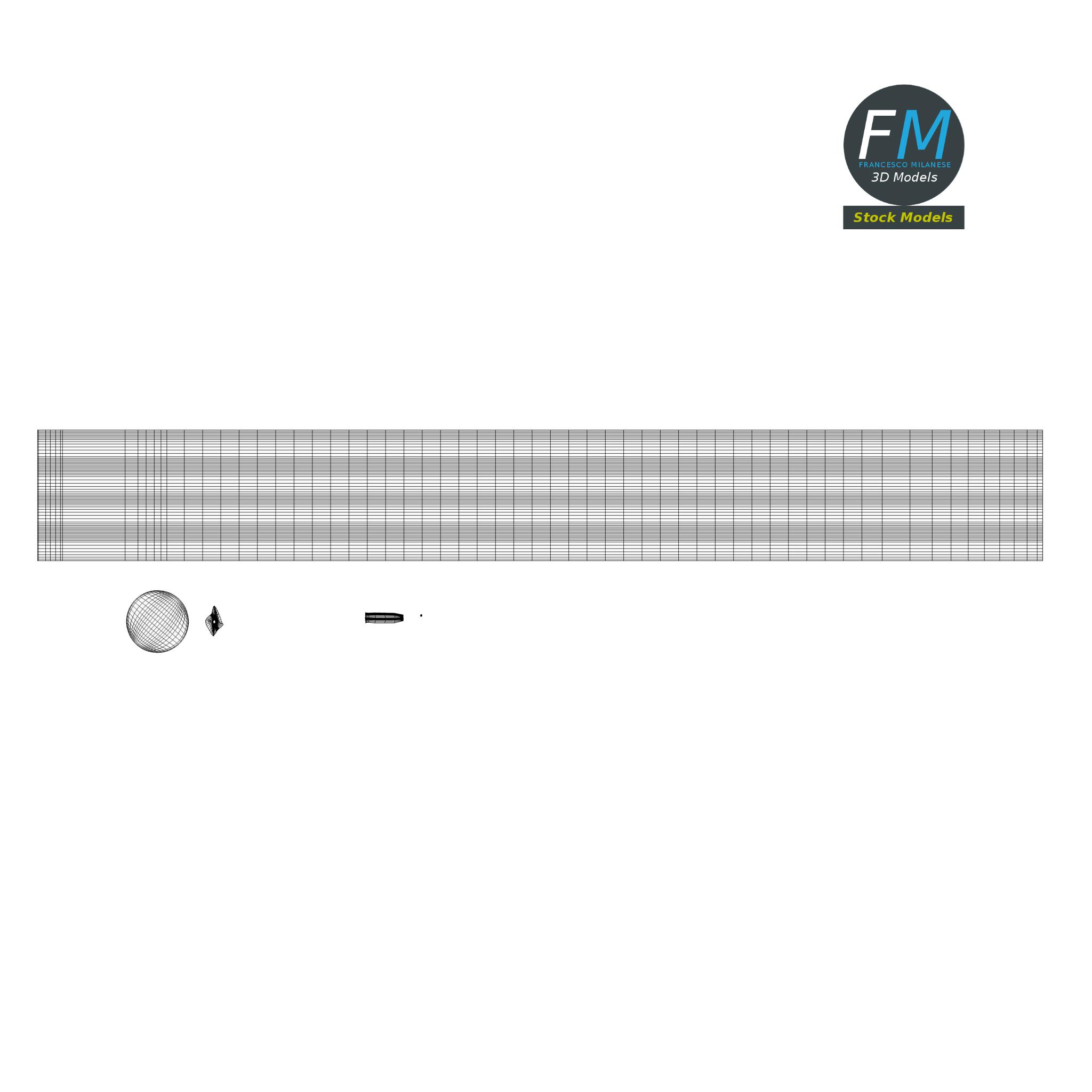 3D-Modell - Rote Kerzen - 13