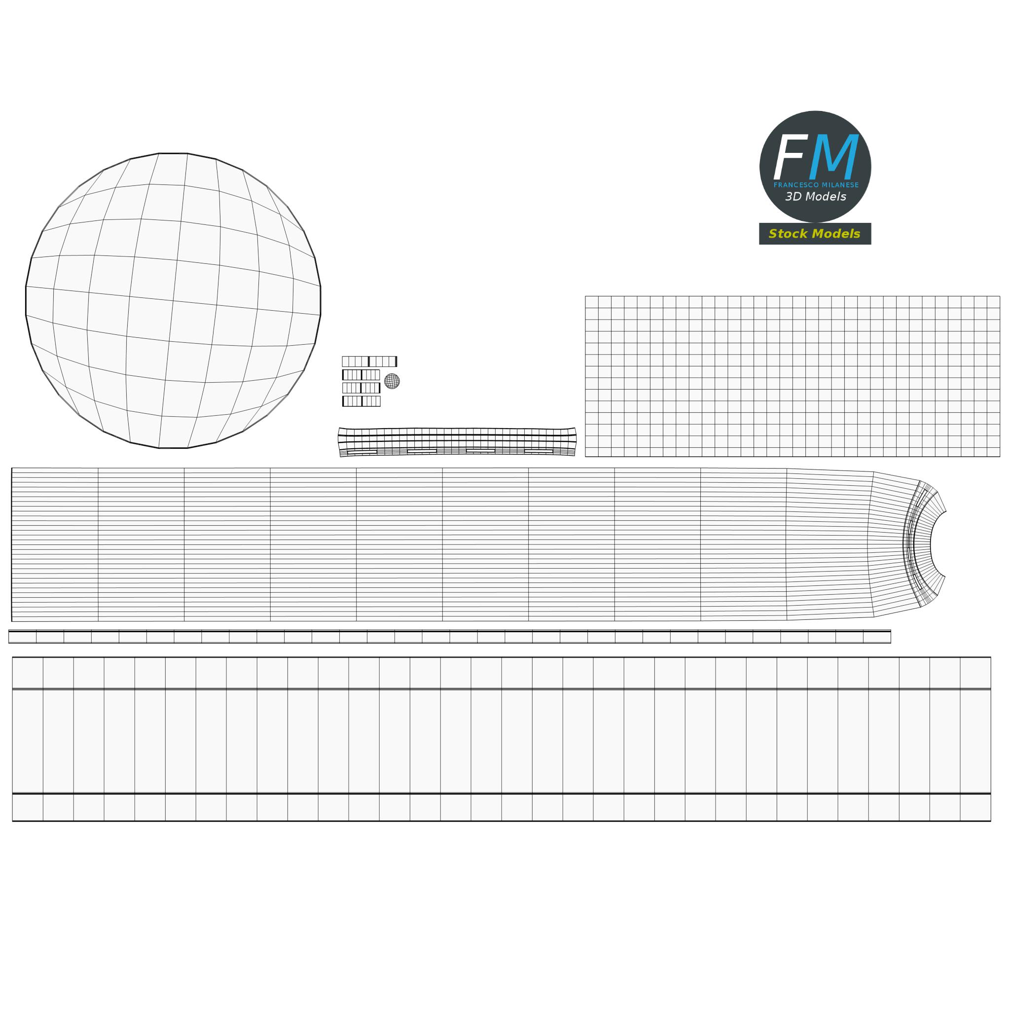 3D-Modell - Roter Teppich Modul - 12